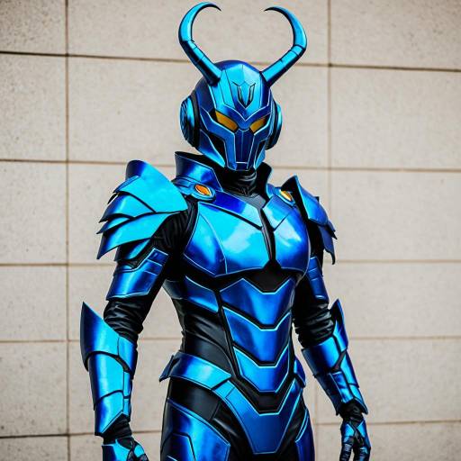 Blue Beetle Heracross Cosplay Armor