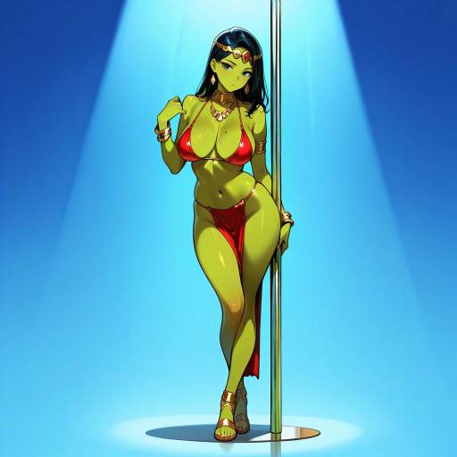 Fierce Adventurer at the Stripper Pole Fierce Adventurer at the Stripper Pole