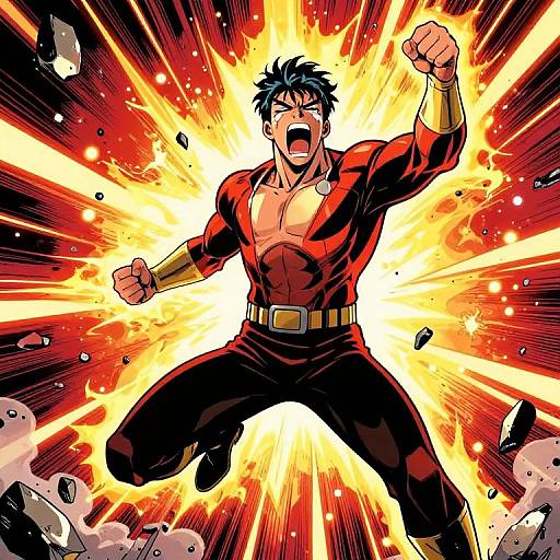 Dramatic Comic Cover Siuuu Cheer