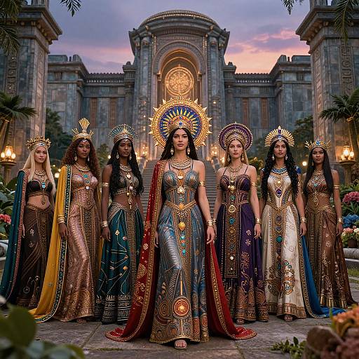 Majestic Matriarchal Ancient Civilization