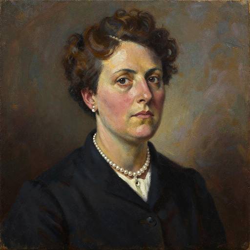 Emmeline Pankhurst in Diego Rivera Style