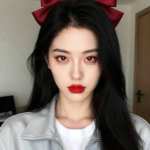 Striking Portrait of a Bold Woman