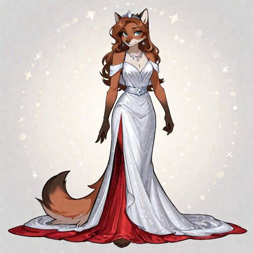 Elegant Woman in Exquisite Fashion