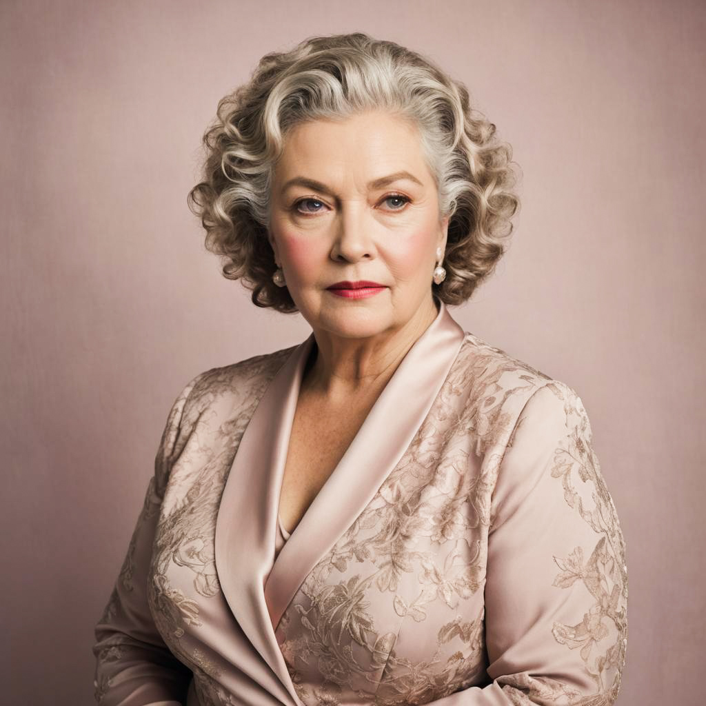 Elegant Photo-Shoot of Older Woman