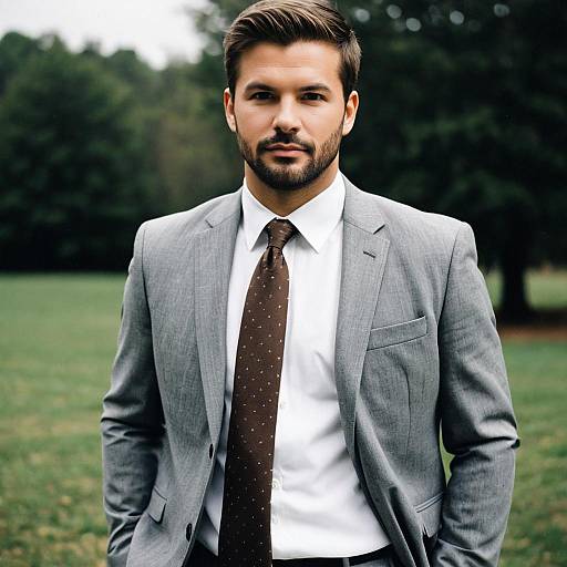 Casual Outdoor Wedding Attire for Men