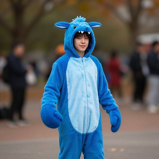 Blue Lobster Halloween Cosplay Boy