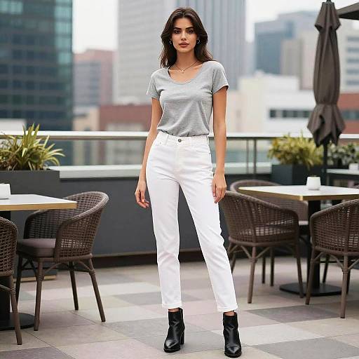 Chic City Rooftop Fashion Style