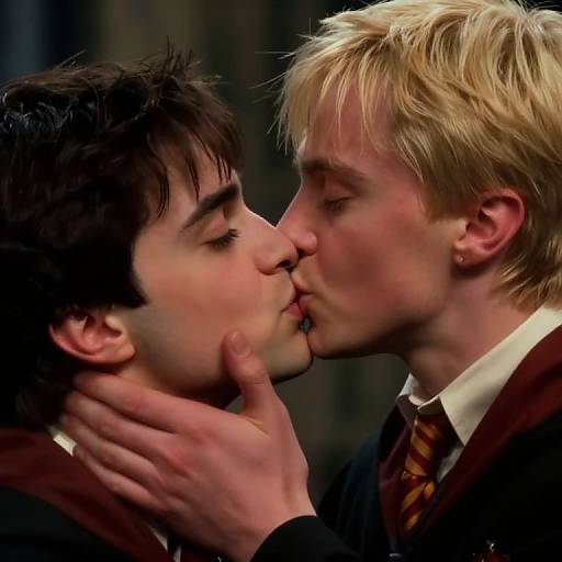 Draco Malfoy Romantic Close-Up Scene