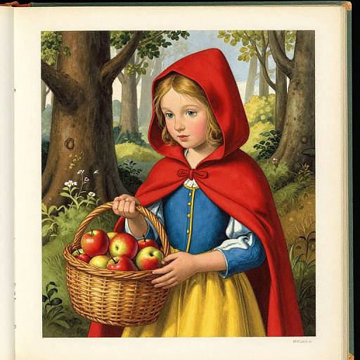 Original Illustrated Little Red Riding Hood