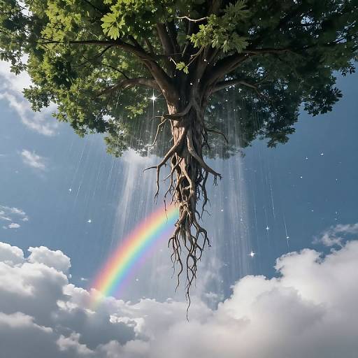 Upside Down Tree in the Sky