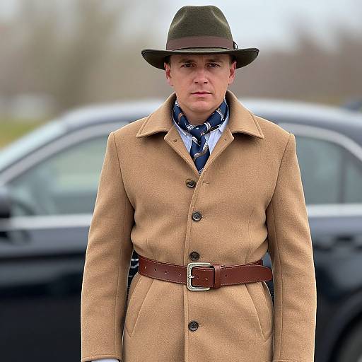 American Costume Culture Male Portrait