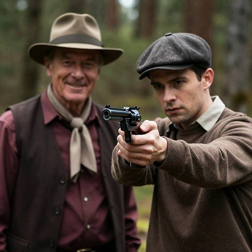 Dynamic Duo in a Serene Forest