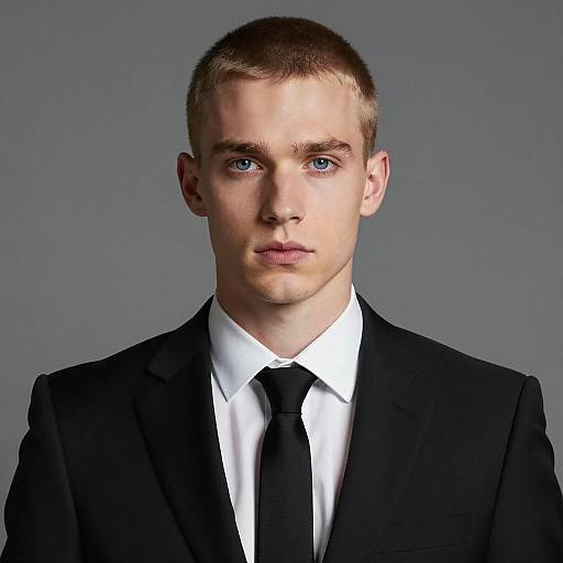 Elegant Portrait of a Young Man