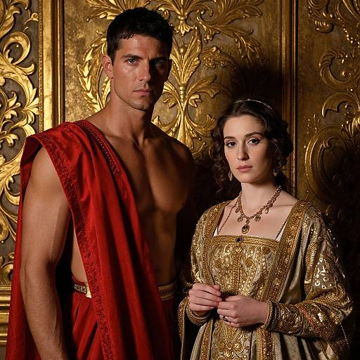 Cinematic Renaissance Family Portrait