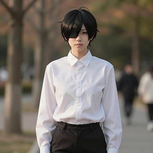 Lifestyle costume photo of Murata ugetsu. Cosplay clothes