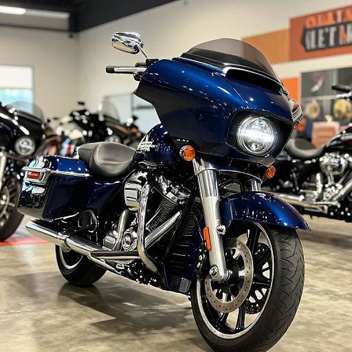 Navy-Blue 2020 Harley-Davidson Road Glide Limited Motorcycle