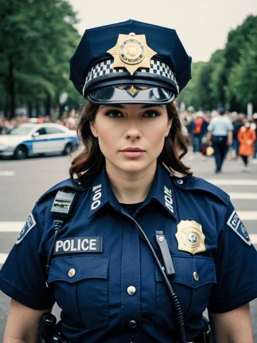 Female Police Officer Portrait