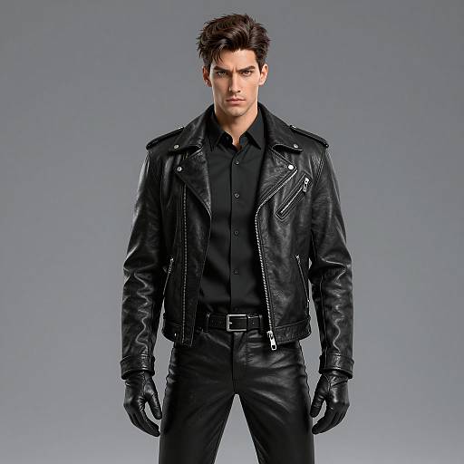 Serious Mii Character in Formal Attire