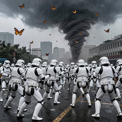 Chaos in Shanghai: Stormtroopers vs Tornado