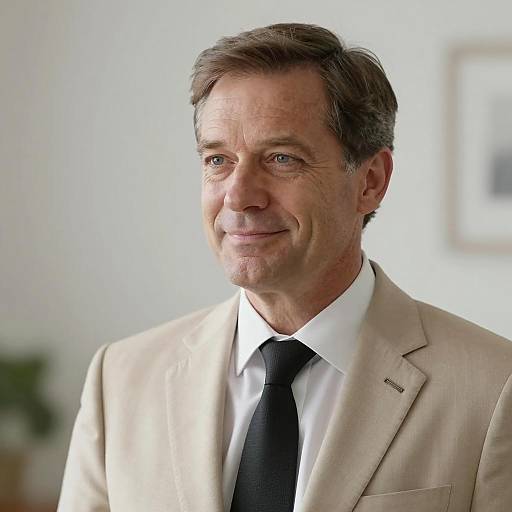 Professional Portrait of a Middle-Aged Man