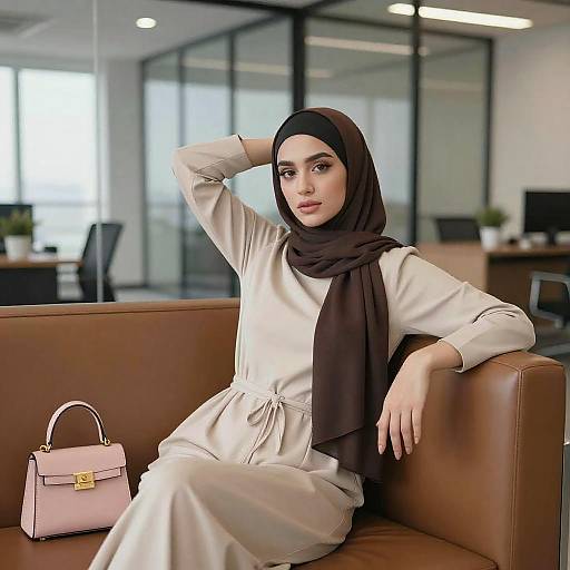 Modern Woman in Office Attire