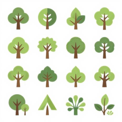 Stylized Tree and Plant Logos