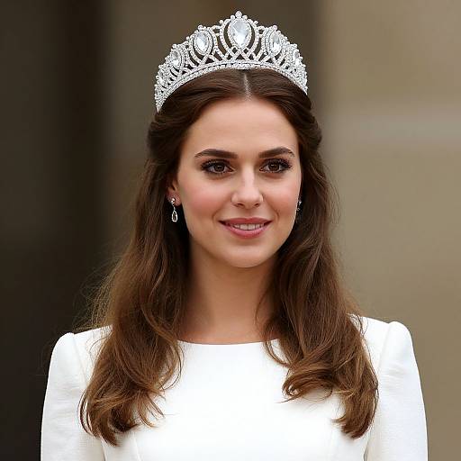 Close-Up White Queen Portrait