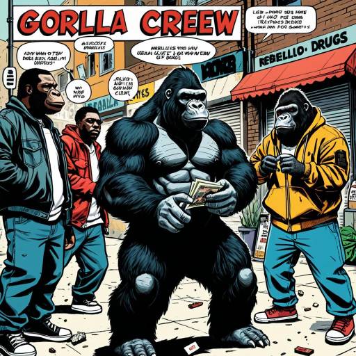 Rebellious Gorilla Crew Comic Strip