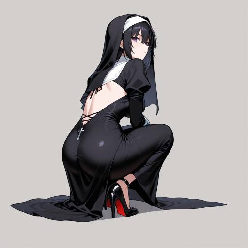 Gothic Nun in Crowded Solitude Gothic Nun in Crowded Solitude