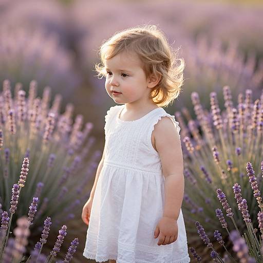 Radiant Toddler in Golden Sunlight