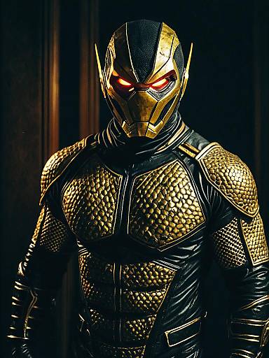 Man in Rash Cosplay Costume