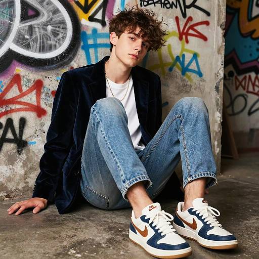 Laid-Back Teen in Street Style Prom