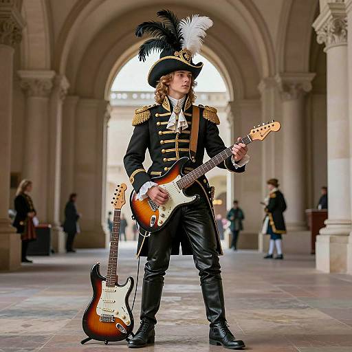 Regal Fantasy Band Costume in Grand Hall