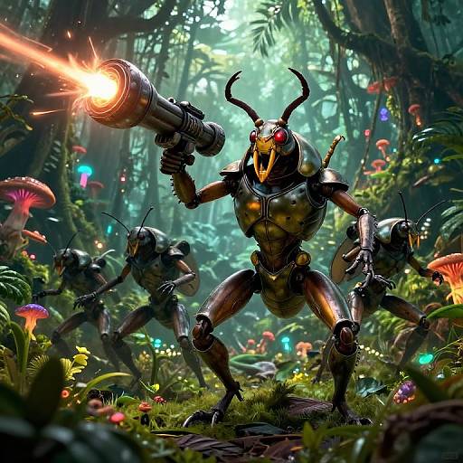 Insect Commandos Jungle Warfare