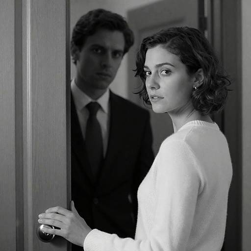 Contrasting Shadows and Light in Portrait