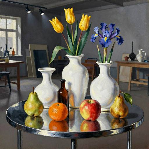 Italian Futurism Still-Life in Loft