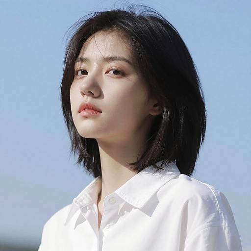 Solo Portrait of a Girl Outdoors