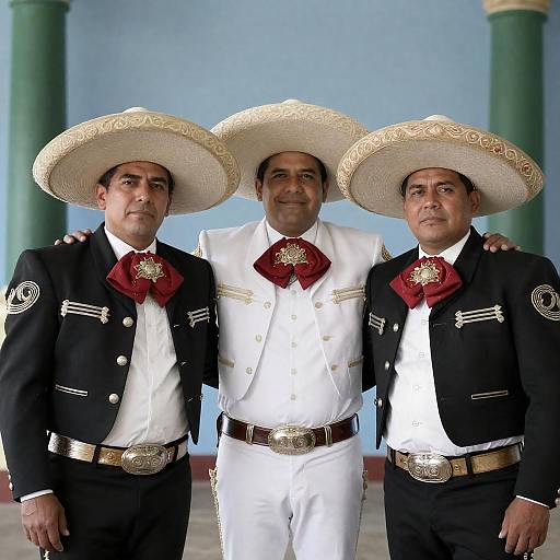 Charro Suits and Serious Expressions