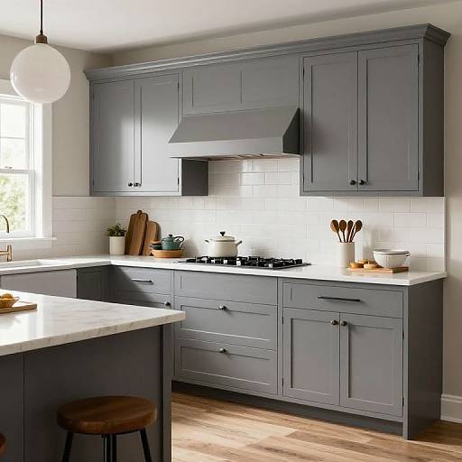 Vermont Farmhouse Kitchen Cabinets