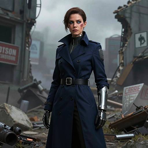 Grimdark Sci-Fi Cybernetic Operative