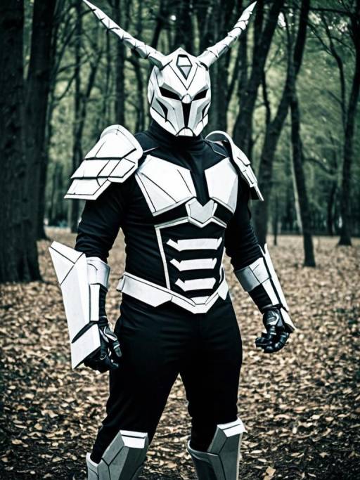 Realistic Arbormon Cosplay Photography