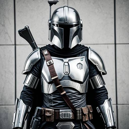 Sleek Mandalorian Cosplay Armor Design