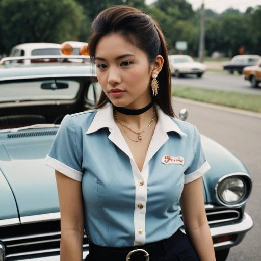Realistic Frenchy Costume with Car