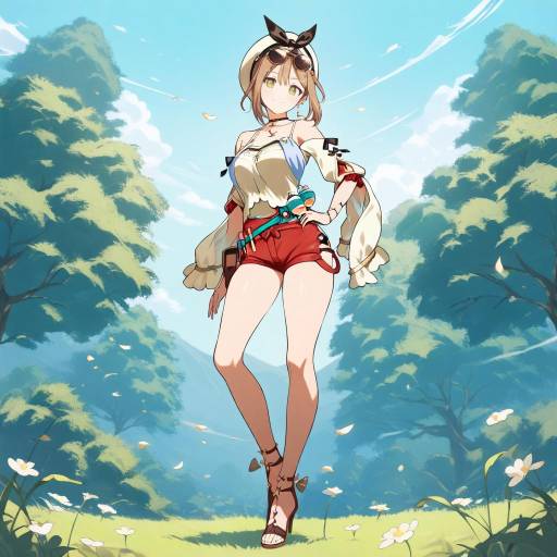 Charming Atelier Ryza in Serene Meadow
