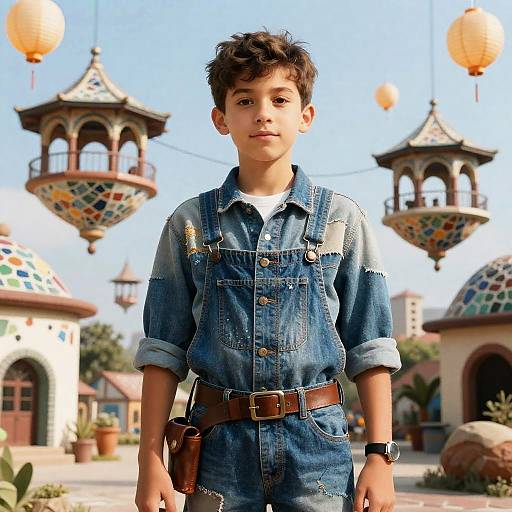 Streetwise Apprentice of Floating Mosaic Pavilions