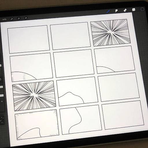 High-Tech Manga Panel Template Generator