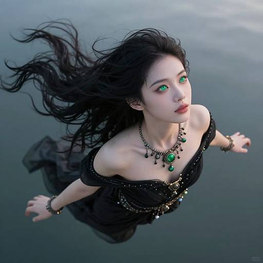 Enigmatic Enchantress Aerial Portrait