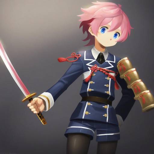 Illustration of Akita toushirou, touken ranbu in the style of Tostantan