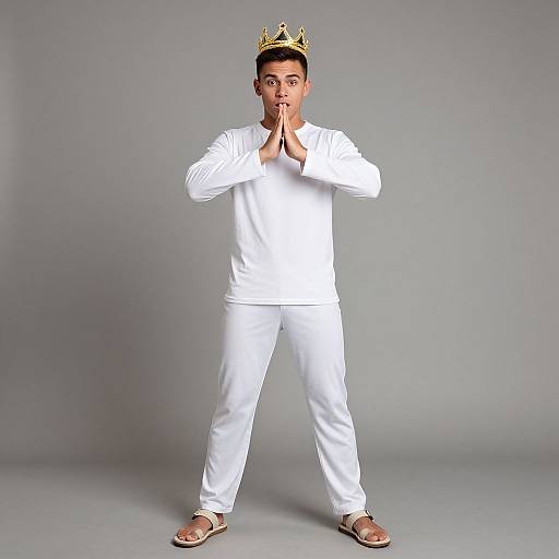 Male Money Dance Costume Portrait