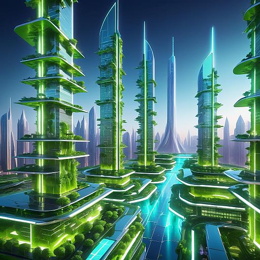 Futuristic Eco-City: A Vision of Tomorrow Futuristic Eco-City: A Vision of Tomorrow